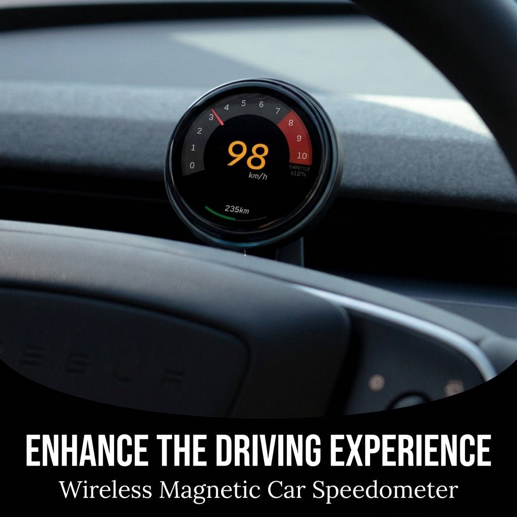 Tesery MagLink HUD - OLED Magnetic Dashboard Display for Model Y Junip ...