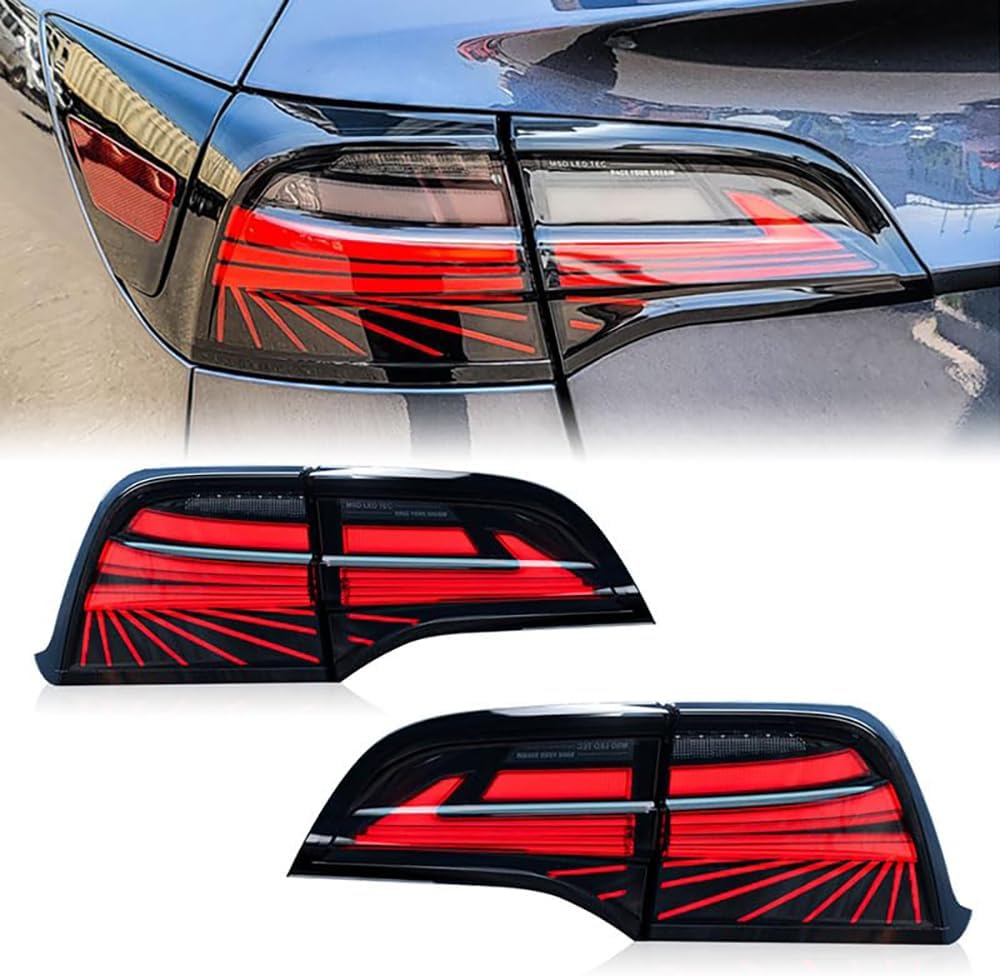 TESERY Phantom Tail Lights for Model 3/Y