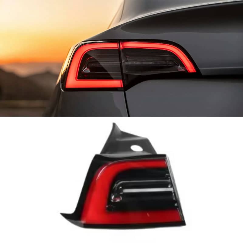 4 PIN Turn Brake Lamp & Inner Tail Light Replacement for Model 3/Y (21-24)