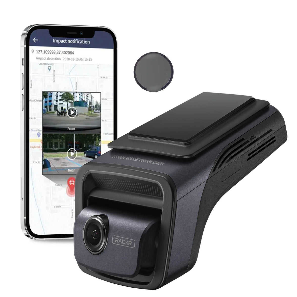 Thinkware U3000 4K UHD Single-Channel Dash Cam – Pacific Automotive ...
