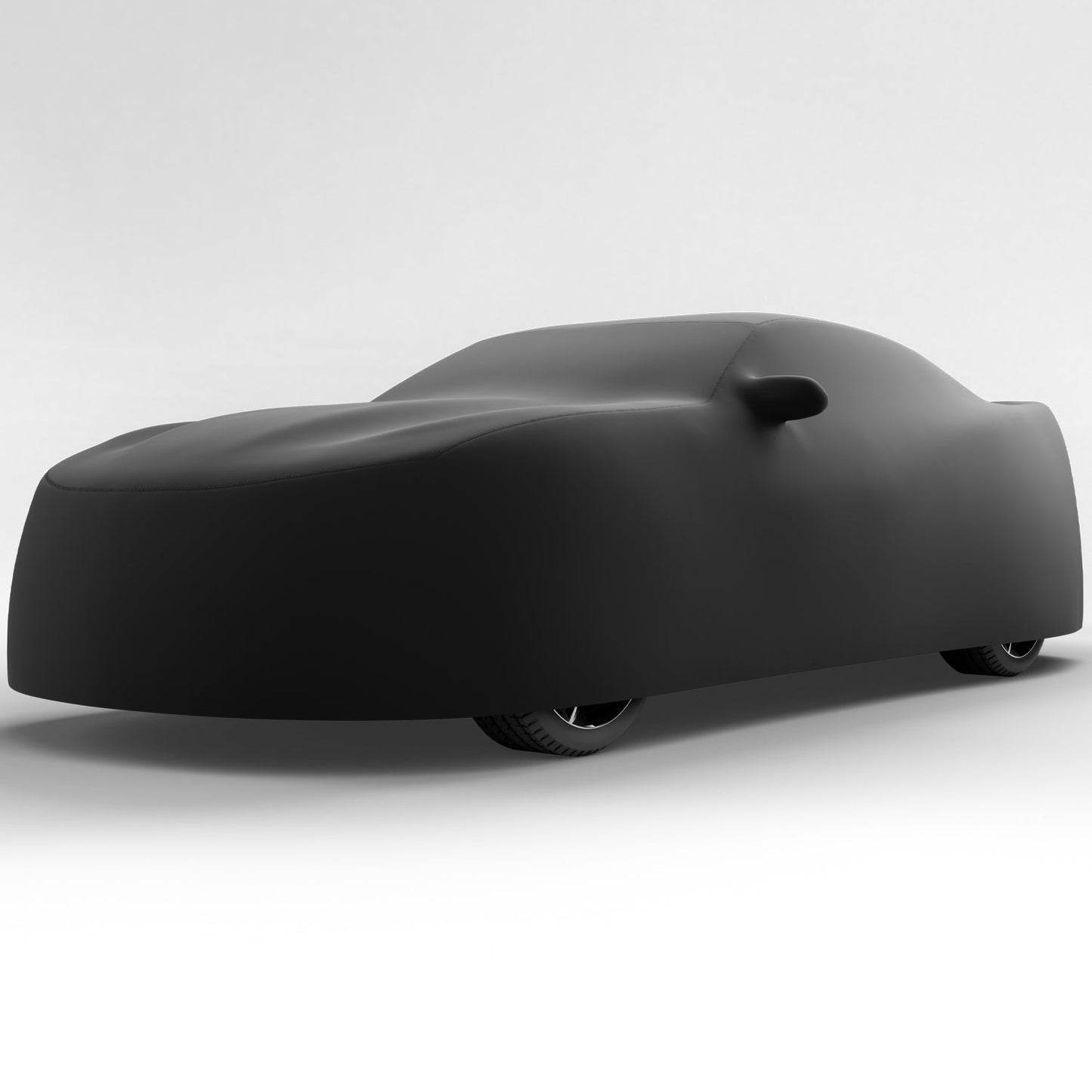 Black Satin BL - Black Car Cover for Chevrolet Camaro 2012 Coupe 2-Door