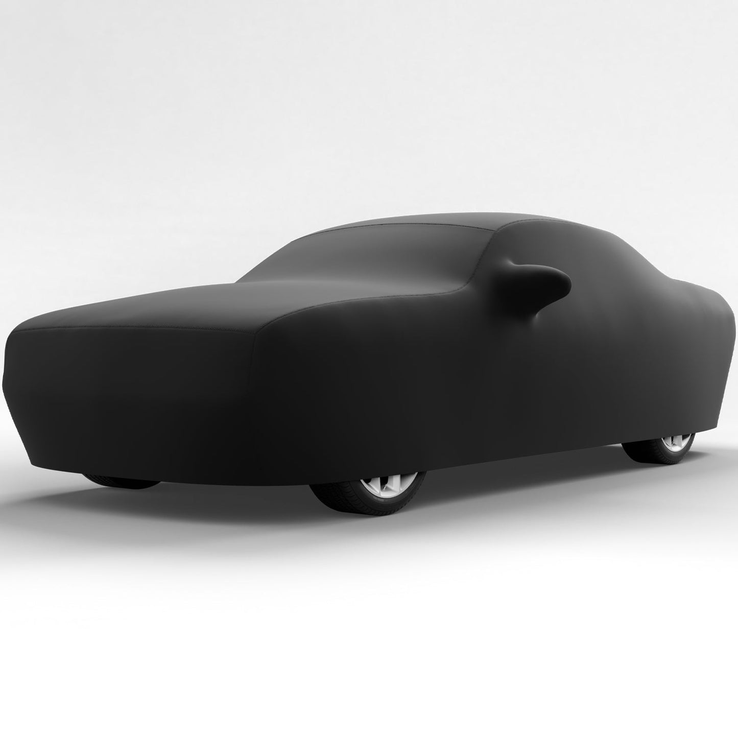 Black Satin BL - Black Car Cover for Dodge Challenger 2020 Coupe 2-Door with Widebody