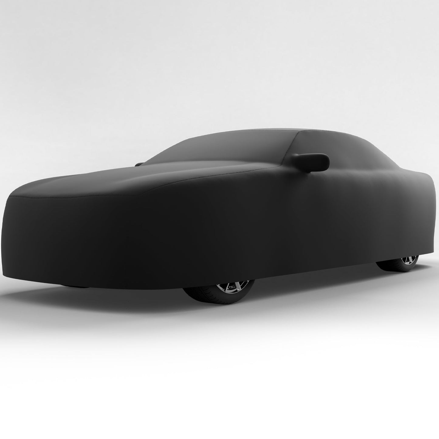 Black Satin BL - Black Car Cover for Dodge Charger 2017 Sedan 4-Door