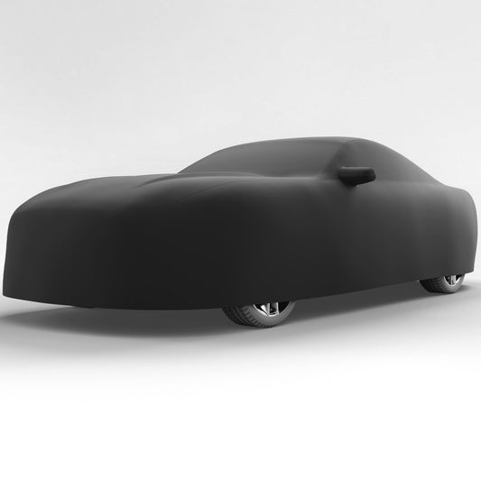 Black Satin BL - Black Car Cover for Ford Mustang Shelby GT500 2019 Convertible 2-Door