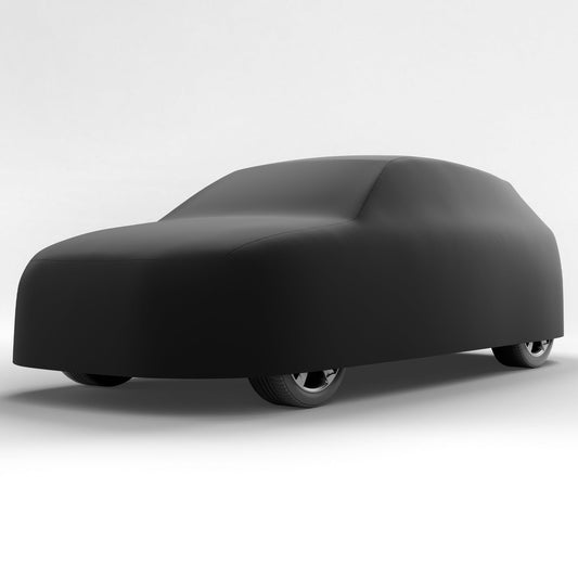 Black Satin BL - Black Car Cover for Ford Festiva 1990 Hatchback 2-Door