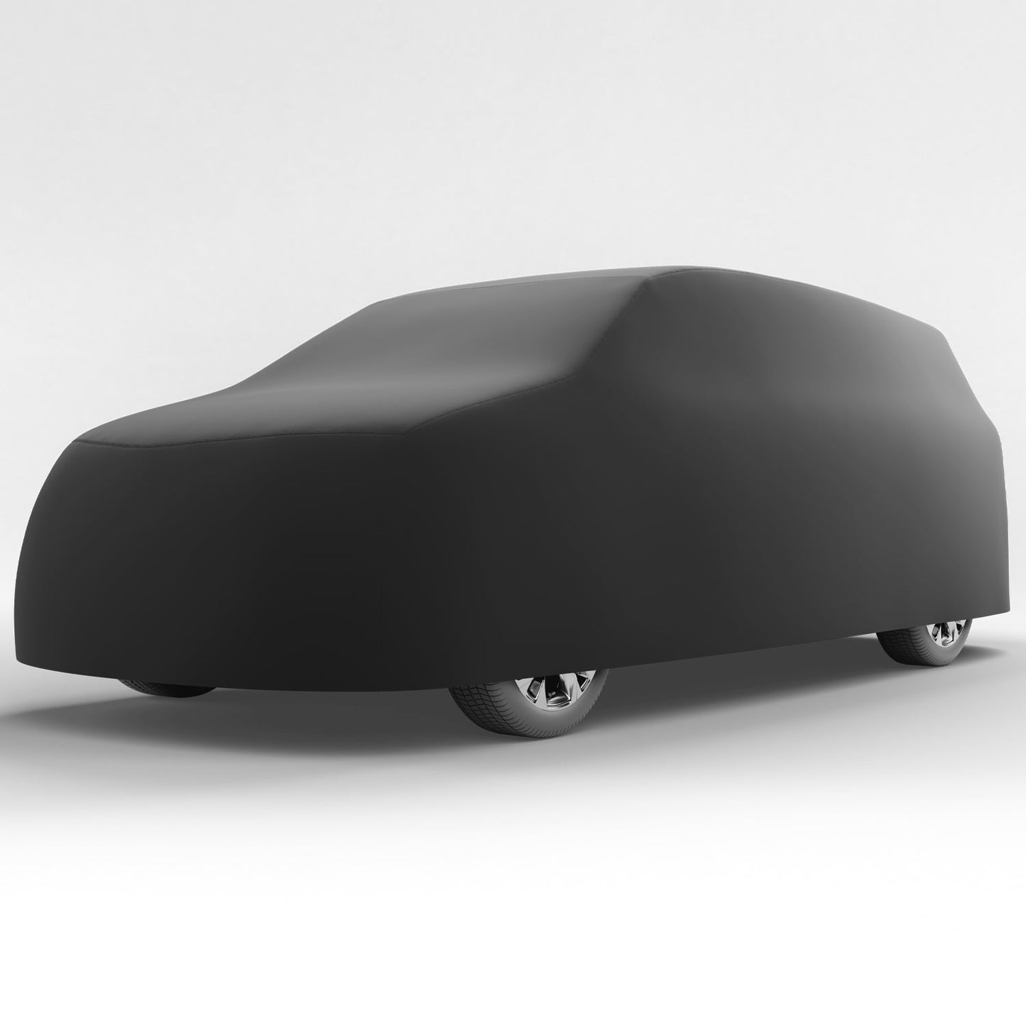 Black Satin BL - Black Car Cover for Ford Windstar 1998 Van