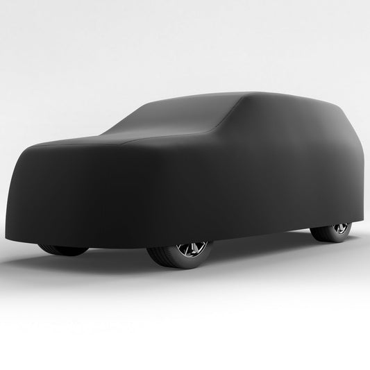 Black Satin BL - Black Car Cover for GMC Envoy 2005 SUV 4-Door