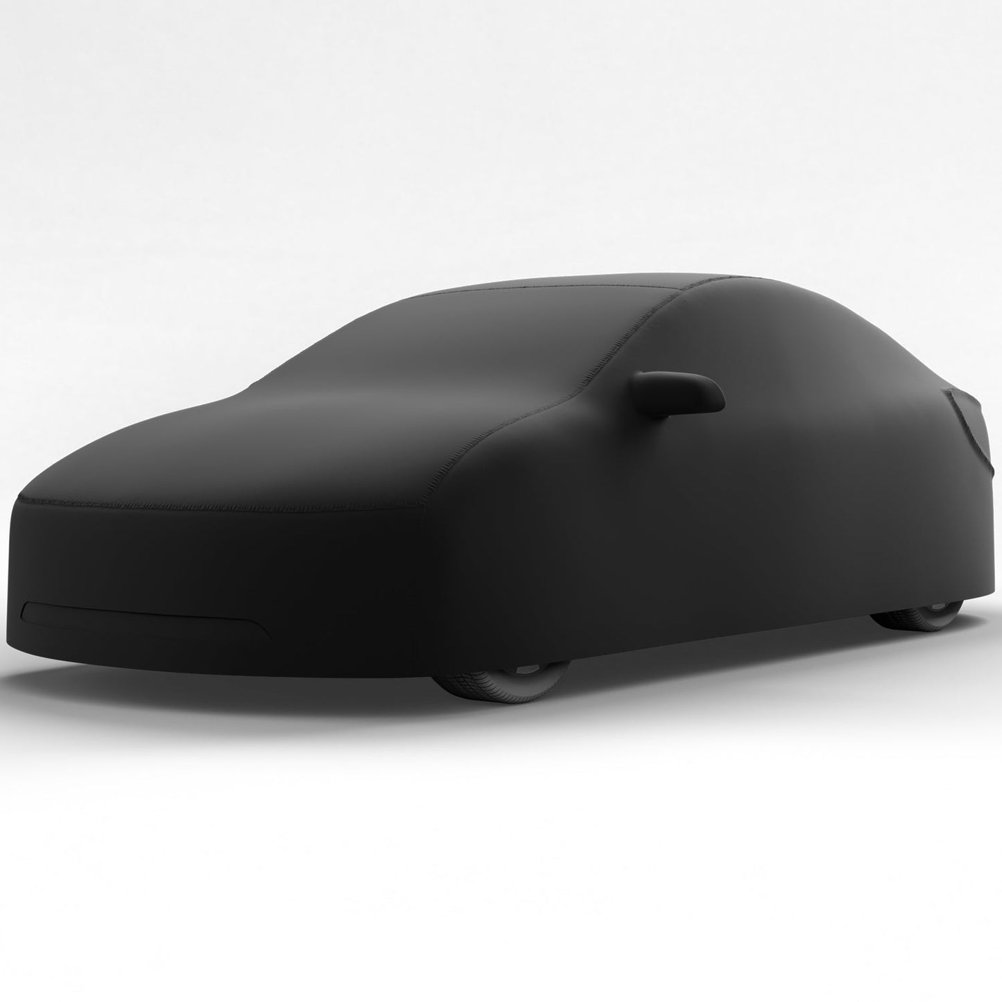 Black Satin BL - Black Car Cover for Tesla Model 3 2024 Sedan 4-Door