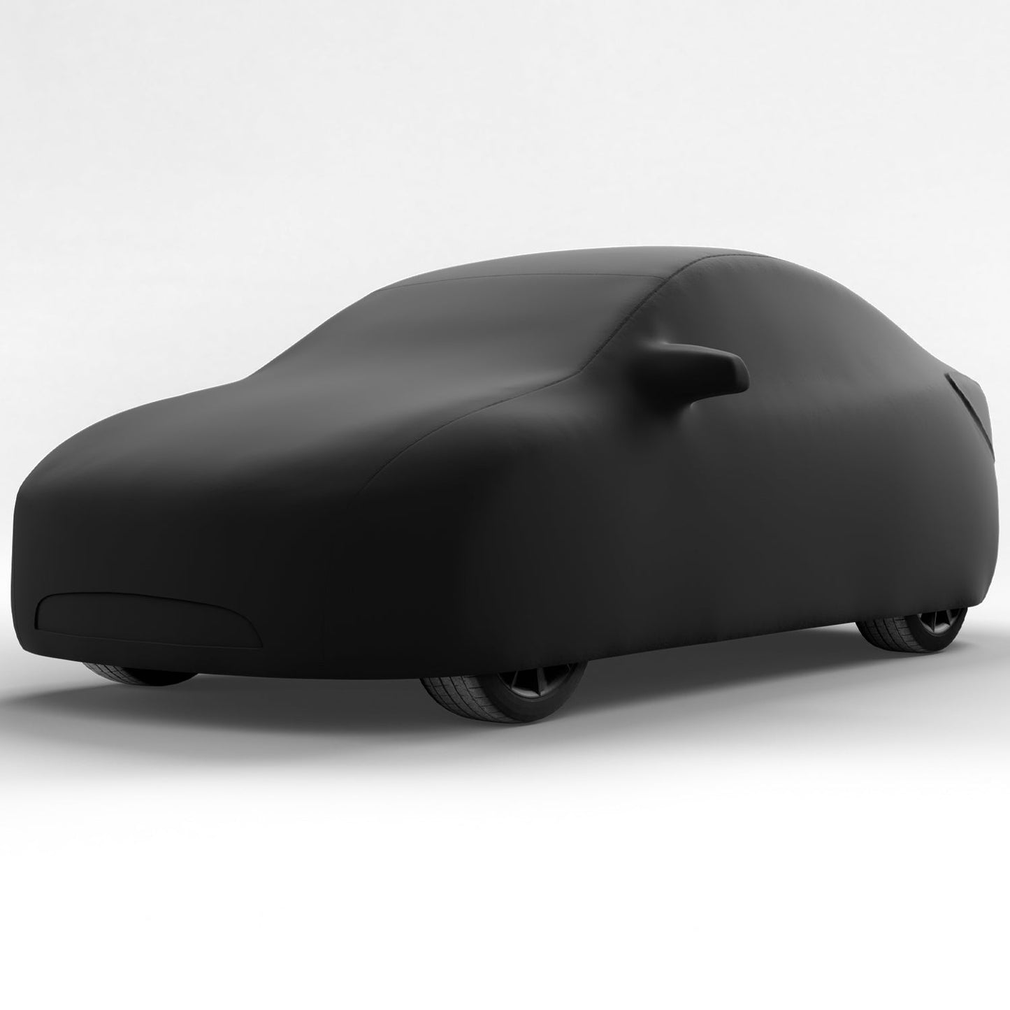 Black Satin BL - Black Car Cover for Tesla Model Y 2020 SUV 4-Door