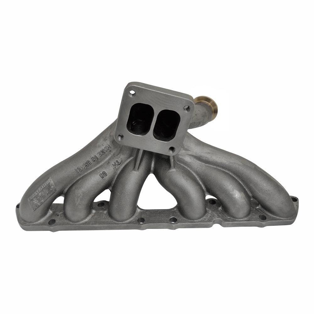 TOYOTA SUPRA LEXUS IS300 GS 2JZ-GE T4 TWIN SCROLL TURBO MANIFOLD + INTAKE MANIFOLD 12 INJECTOR