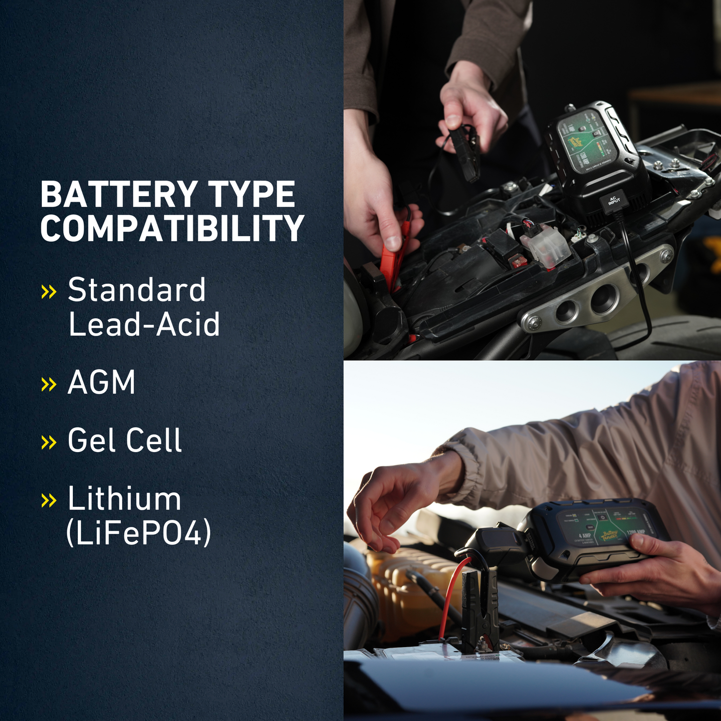 Charge N Start 1100 1 AMP Battery Charger & 1000 AMP Jump Starter