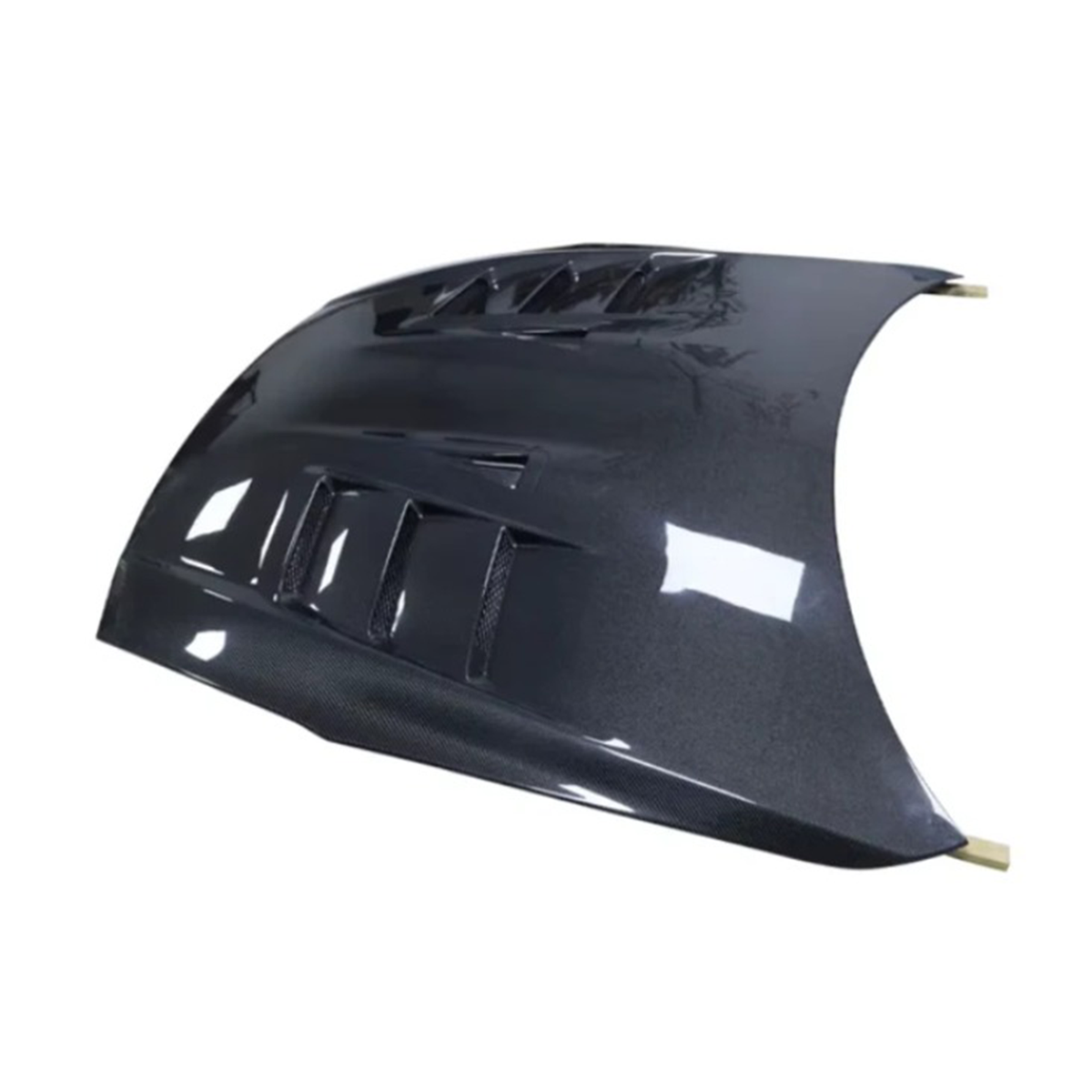 Carbon Fiber T Style Vented Front Engine Hood for Nissan GT R R35