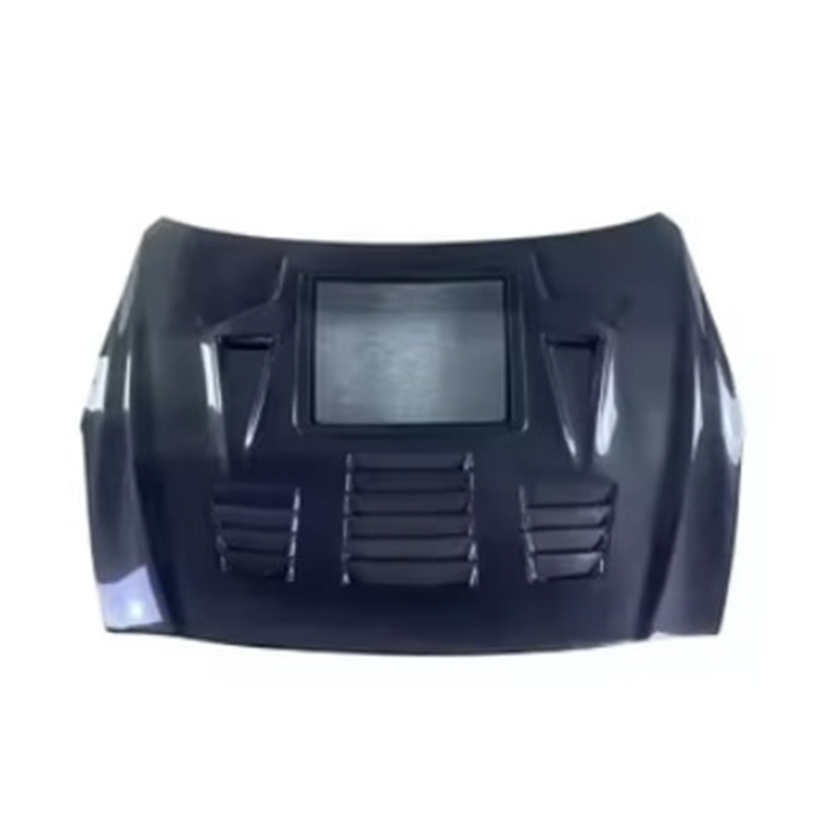 Carbon Fiber Vented Hood with Transparent Window for Nissan GT R R35