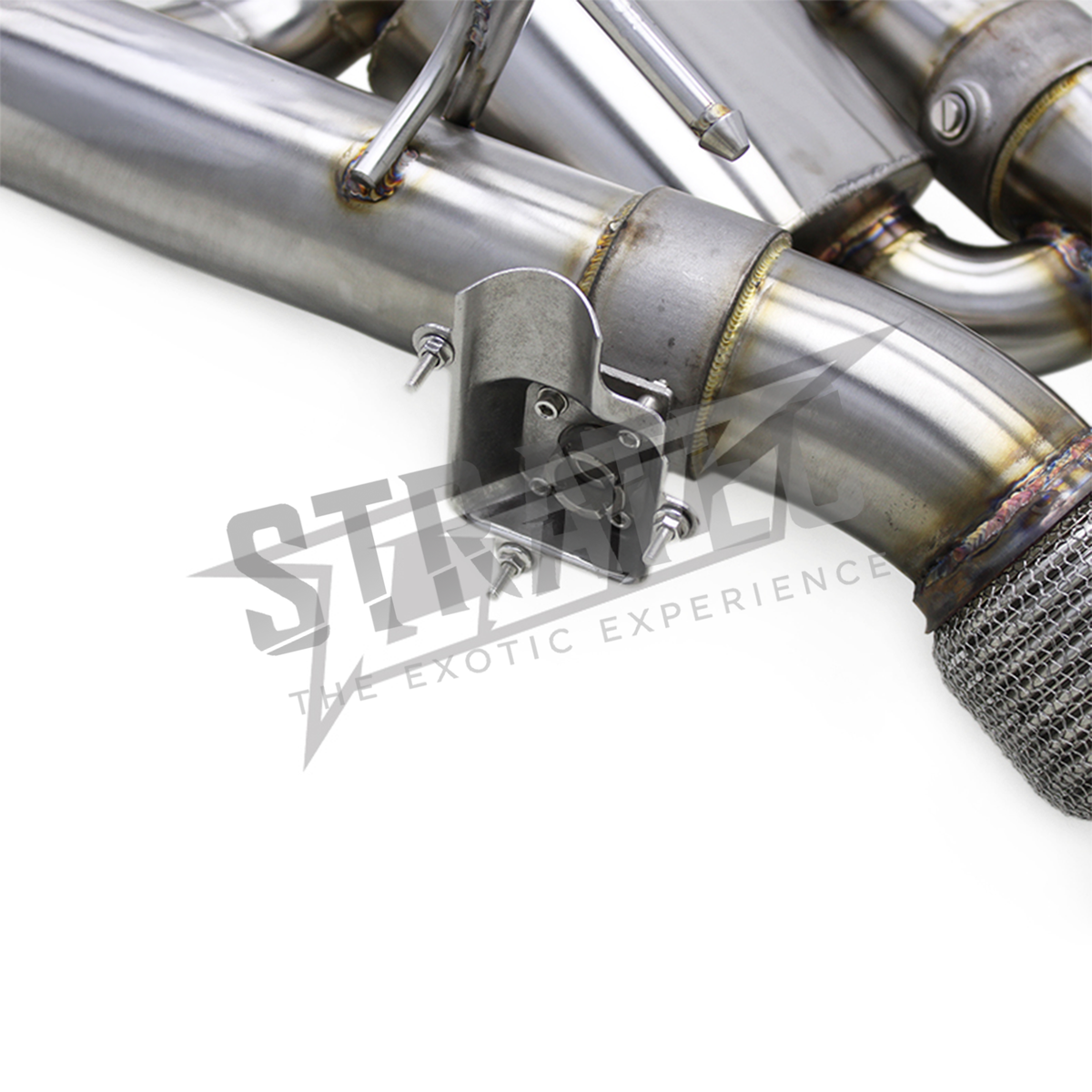 SS304 Valved Catback Exhaust System Titanium Exhaust Tips for McLaren Artura