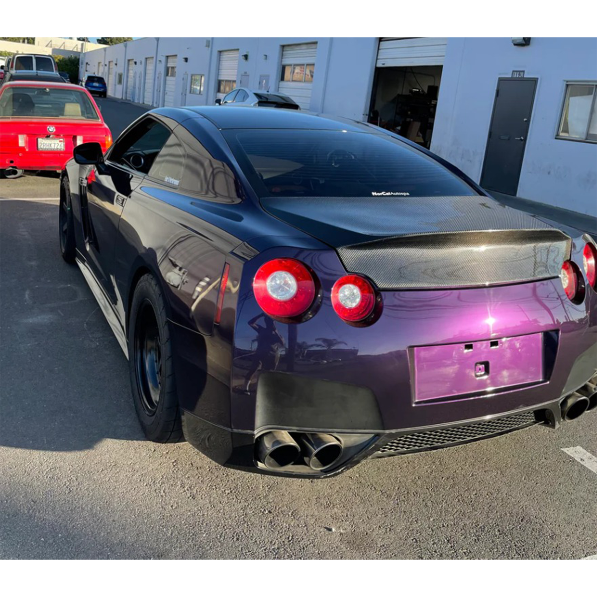 Carbon Fiber Duckbill Trunk for Nissan GT R R35
