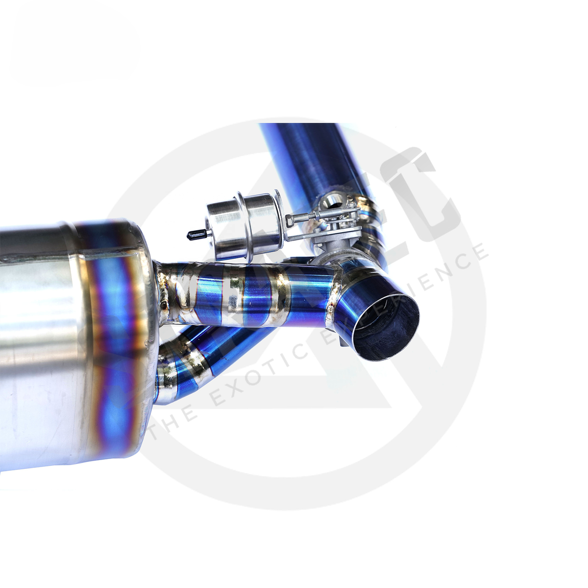 Titanium Valved Catback Exhaust System for Porsche 911 997.1 Turbo 3.6T