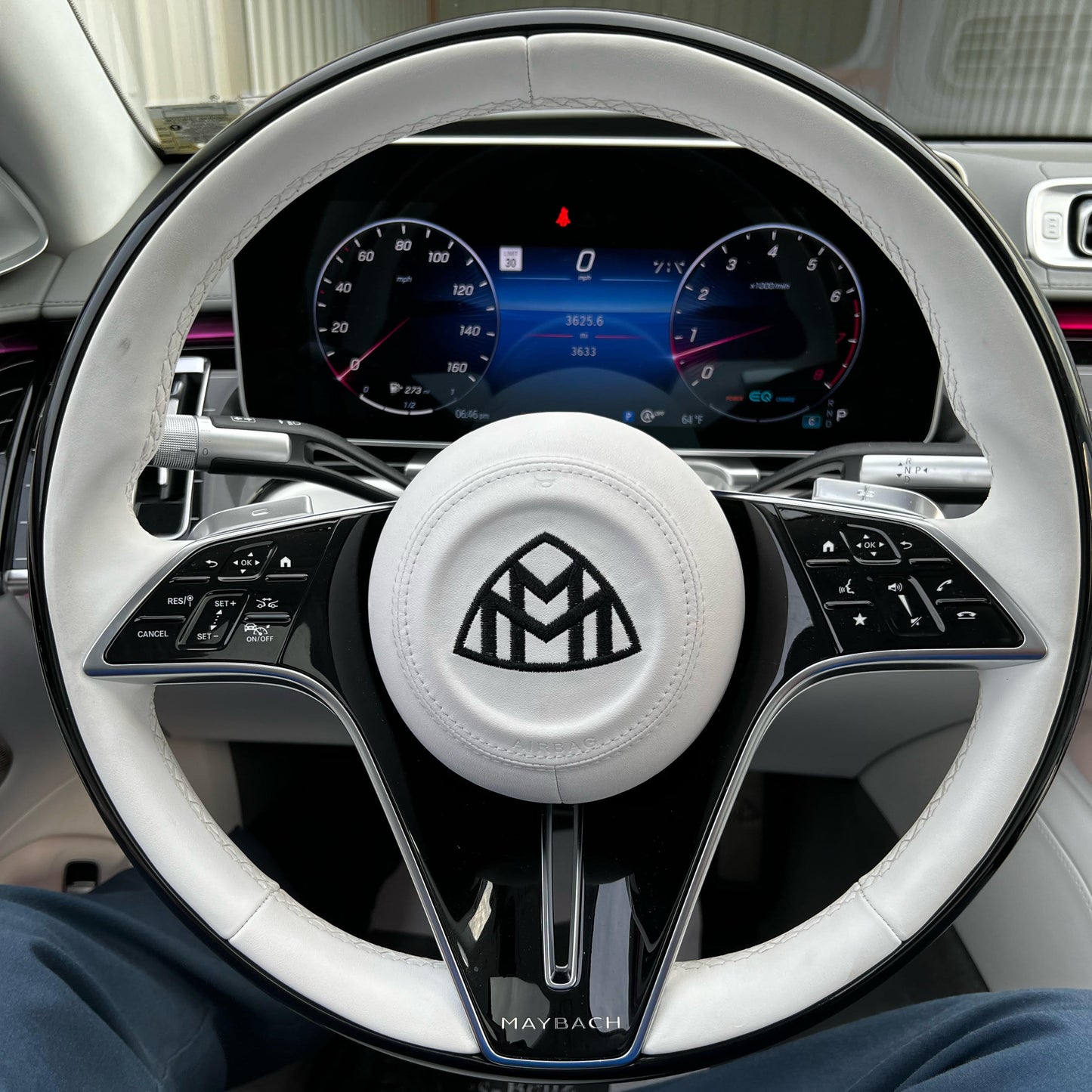 2021-2025 Mercedes Benz  S Maybach Custom Steering Wheel by Exclusive Steering