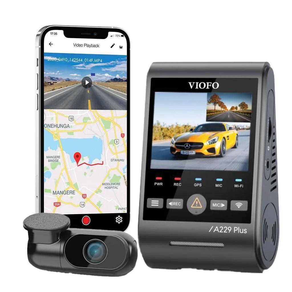 VIOFO A229 Plus Duo 2K QHD 2-Channel Dash Cam – Pacific Automotive ...