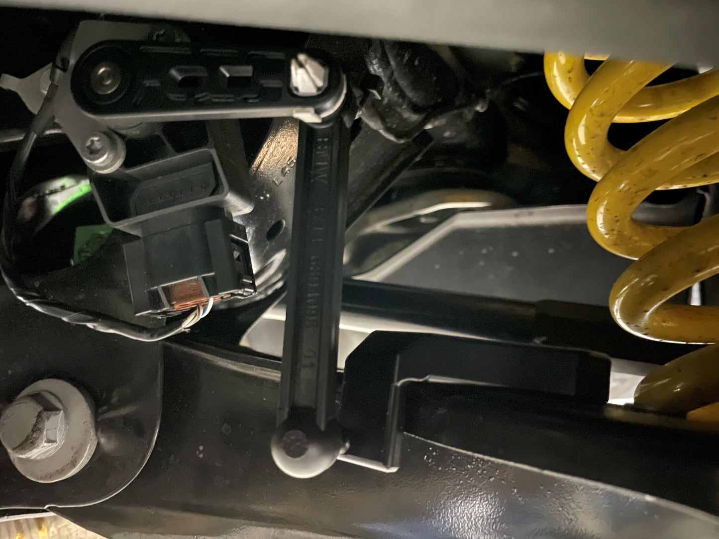 Billet Rear Ride Height Sensor Bracket - Toyota GR Supra A90 A91 / BMW G20 G29