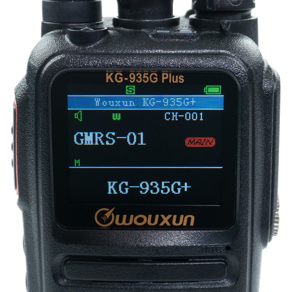 Wouxun KG-935G Plus GMRS Repeater-Capable Radio 5.5W