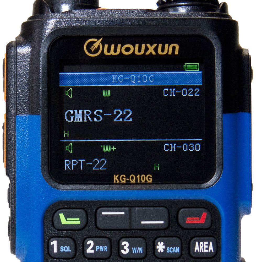 Wouxun KG-Q10G Repeater-Capable GMRS Radio 5W