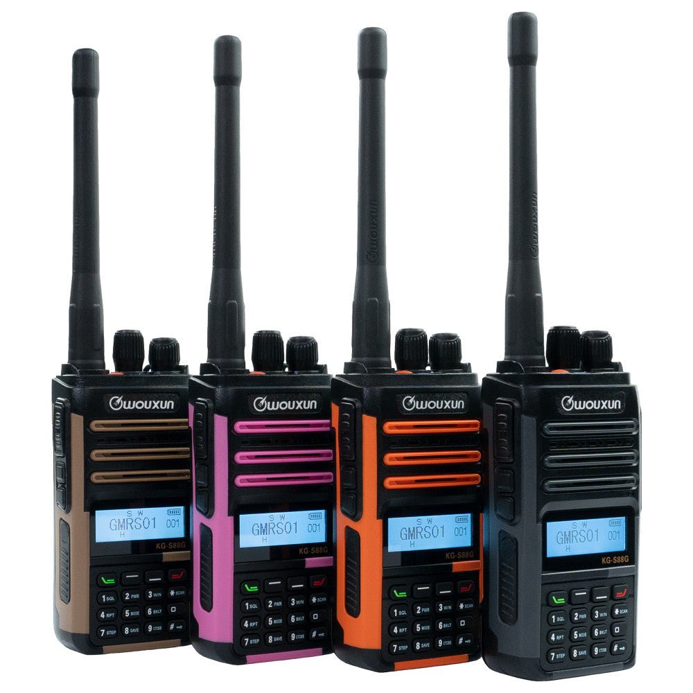 Wouxun KG-S88G Plus GMRS Repeater-Capable Radio 5W