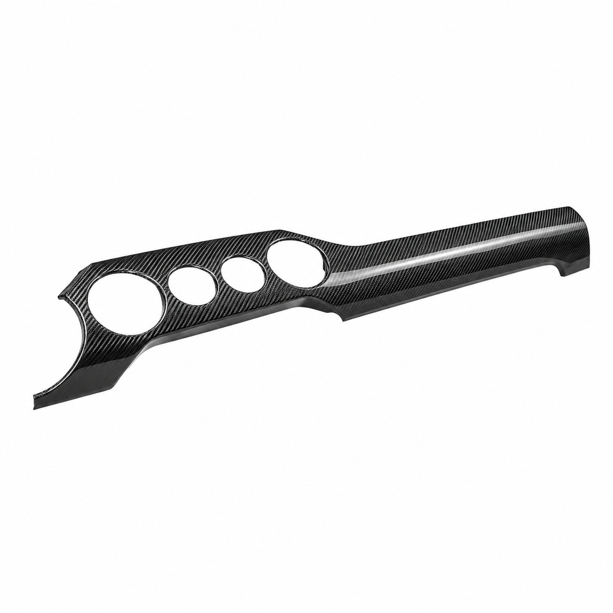 Carbon Fiber Dashboard Trim Console Panel Cover for Ford Mustang GT