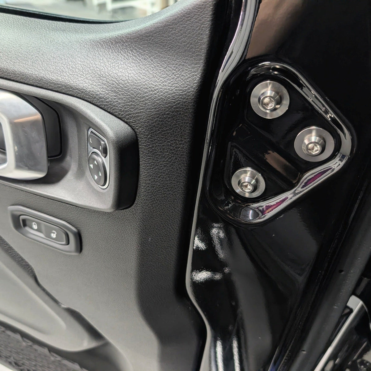 ZSPEC Interior Hardware Kit for 2018+ Jeep JLU Wrangler, Titanium
