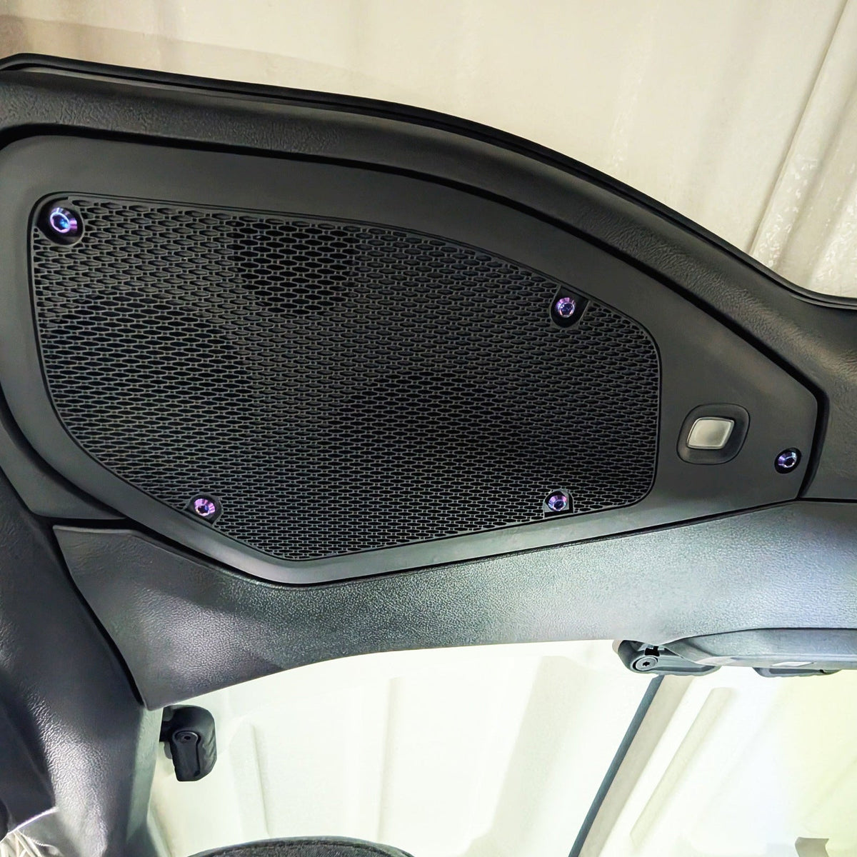 ZSPEC Speaker-Covers Hardware Kit for 2018+ Jeep JLU Wrangler, Titanium